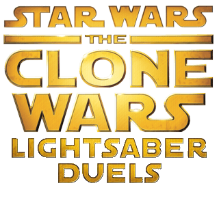Star Wars: The Clone Wars  Lightsaber Duels title screen for Wii